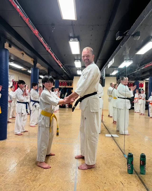 At kids grading #osu